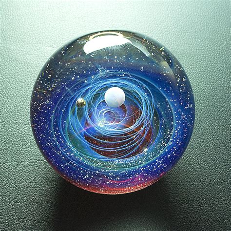 Unique Gift Night Sky Galaxy Marble Universe Pellet Ball Space Etsy UK
