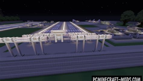 Airbase 3d Art Building Map For Minecraft 1202 1201 Pc Java Mods
