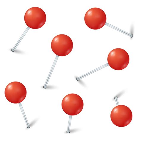 Premium Vector Red Map Pin Markers Vector Collection
