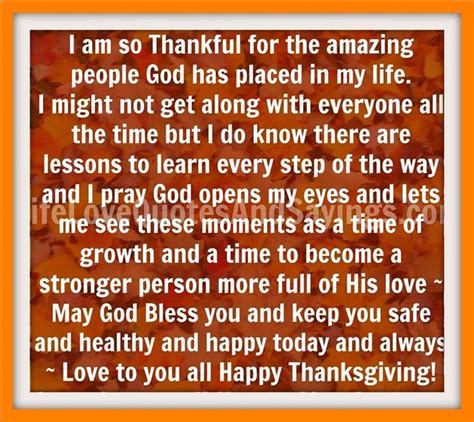 I Am So Thankful For The Amazing People God Has Placed In My Life Love