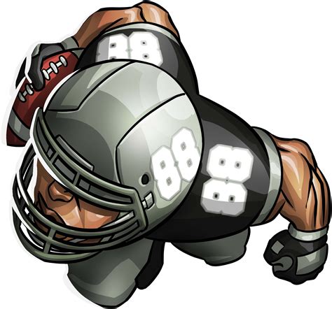 Nfl Football Character Clipart Clipground