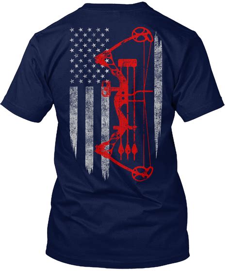 Archery Bow Hunting Flag Hanes Tagless Tee T Shirt Ebay