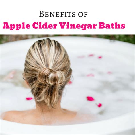 How To Take An Apple Cider Vinegar Bath 7 Benefits