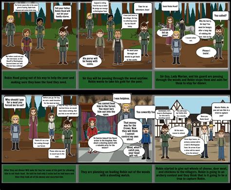 Robin Hood Storyboard Storyboard Par 0d0993c9