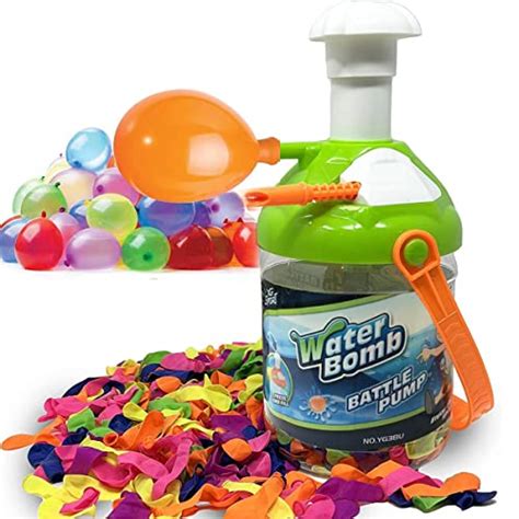 Water Balloon Pump With Easy Tying Tool Portable Balloon Filler