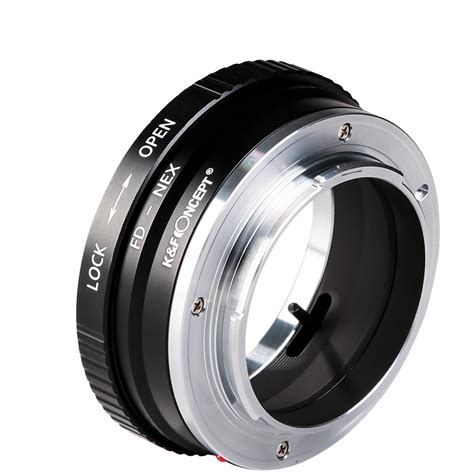 canon fd lenses to sony e mount camera copper adapter kentfaith