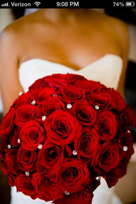 Check spelling or type a new query. Red roses bouquet | Red rose wedding, Red bouquet wedding ...