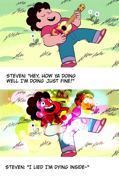Here We Are In The Future And Its Steven Universe Funny Steven Universe Memes Steven