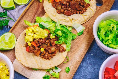 Easy Vegan Lentil Tacos Plants Rule