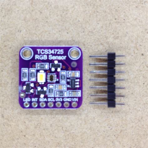 Tcs34725 Rgb Color Sensor With Ir Filter A2d Electronics