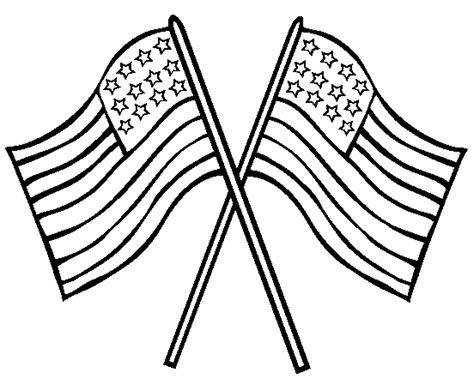 Black And White American Flag Clipart Clip Art Library