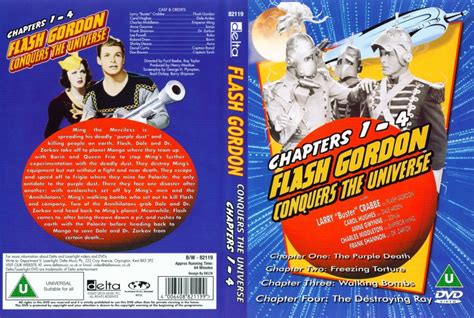 Flash Gordon Conquers The Universe Chapters 1 4 Movie Dvd Scanned Covers 6flash Gordon