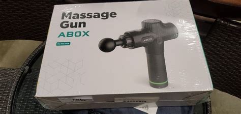 New Toncur Massage Gun Abox Rc Mg 009
