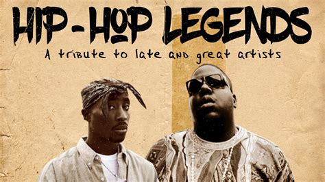 Hip Hop Legends A Tribute To Late And Great Artists Jade Presents