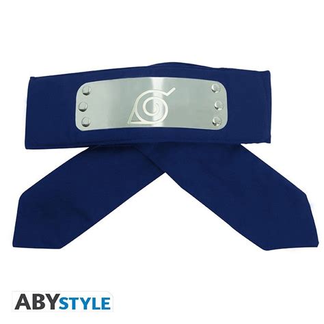 Abystyle Merchandise Stirnband Naruto Konoha Blau Comic Combo