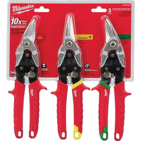 Milwaukee Tool Snip And Shear Sets Type Aviation Snip Set Pattern