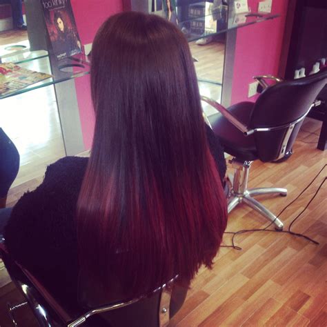 Softer Red Dip Dye Red Dip Dye Carlisle Rarity Long Hair Styles