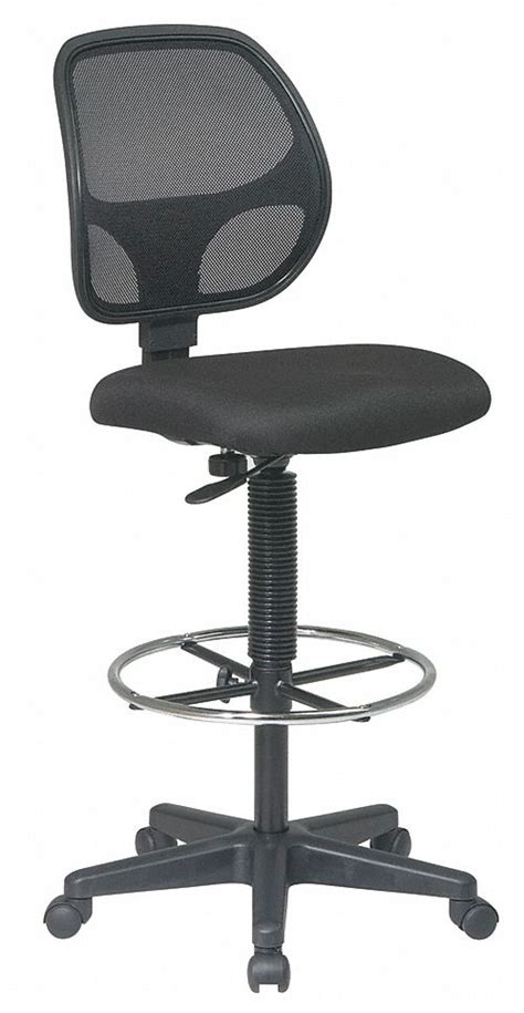 Office Star Black Fabric Desk Chair 19tx55dc2990 231 Grainger