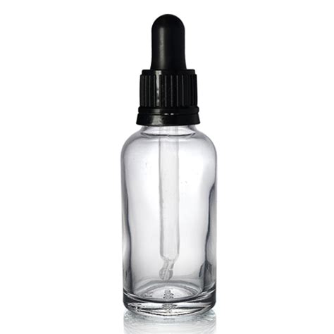 30ml Clear Glass Dropper Bottles With Pipette Datt Vape Distro