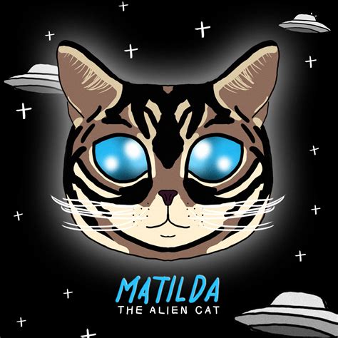 Alien Cat Matilda Alien Cat Künstler Auf Tumblr  Auf Er Finden