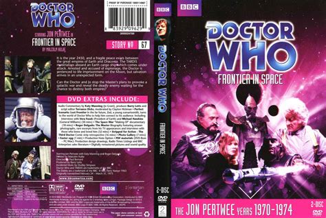 Doctor Who Frontier In Space Tv Dvd Scanned Covers Dw Frontier In
