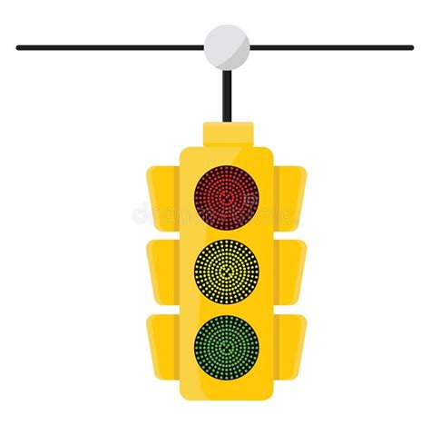 Traffic Light Sign Illustration Vector Stock Vector Illustration Of