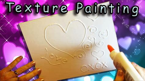 Easymeworld Diy Texture Painting With Glue An Easy Craft For Kids