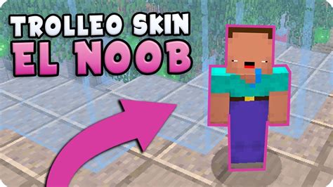 Noob Trollea A Pro Con Skin Muy Rara Minecraft Murder Mystery Youtube