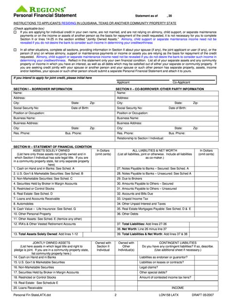 Regions Bank Statement Pdf Fill Out And Sign Printable Pdf Template