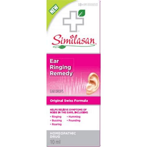 Similasan Ear Ringing Remedy 10ml Buy Similasan Ear Drops