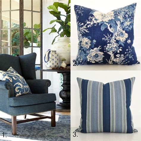 You're elegant and full of grace, and you need your home to reflect that. Blue and White Cushion Collection - Hamptons Style - DIY ...