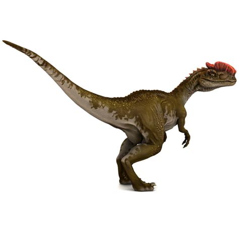 Dilophosaurus Dinosaur Modelled 3d Model