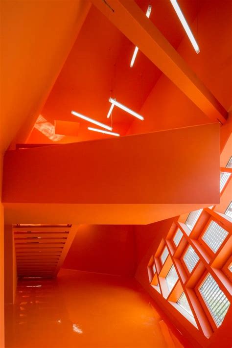 Color Orange Cultural Center In Mulhouse Paul Le Quernec Rainbow