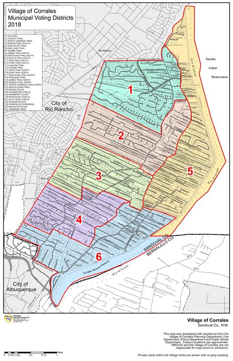 Voting Precinct Locations & Voting Districts | Village of Corrales, New ...