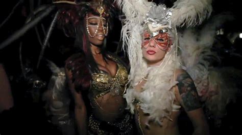 Mystical Masquerade Party With Sexy Girls And Flashes Of The Venetian