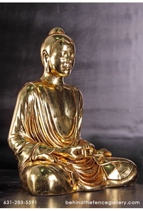 Sitting Gold Buddha Statue Gold Sitting Buddha Statue
