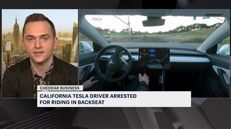 California Man Arrested For Riding In The Backseat Of Tesla On Autopilot