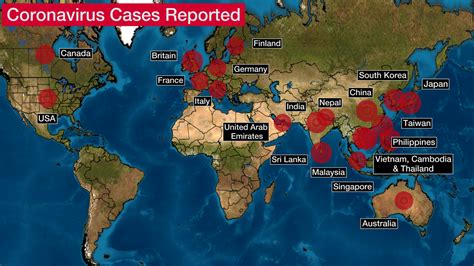 Corona Virus Cases In Usa Map Coronavirus War 2020