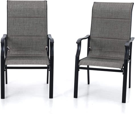 Mf Studio Patio Dining Chairs Set Of 2