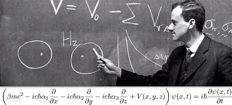Dirac Y La Mecánica Cuántica Relativista Blog Del Instituto De