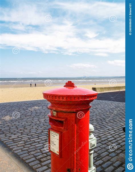 Traditional Red Pillbox Or British Post Box Stock Image Image Of