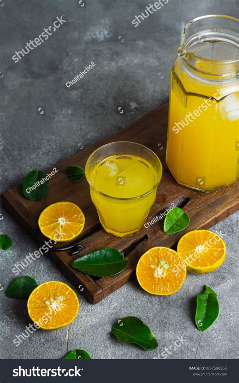 Es Jeruk Peras Orange Juice Iced Stock Photo 1897590856 Shutterstock