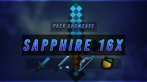 Sapphire 16x Fps Pack Optifine Cape Giveaway Youtube