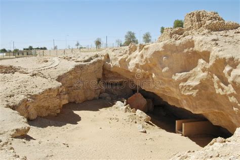 The Ancient City Of Ubar Shisr In Dhofar Stock Photo Image Of Stone