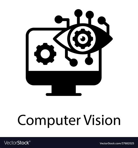 Computer Vision Royalty Free Vector Image Vectorstock