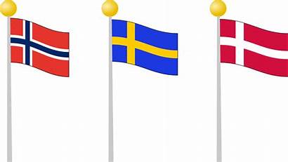 Scandinavia Clipart Norway Flag Scandinavian Flags Norwegian