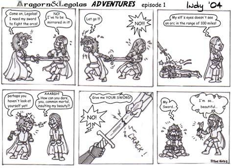 Aragorn And Legolas Adventures By IndyCloes On DeviantArt