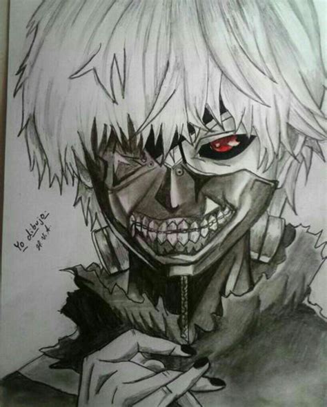 Dibujo De Kaneki A Lapiz Grafito Arte Anime Amino Amino