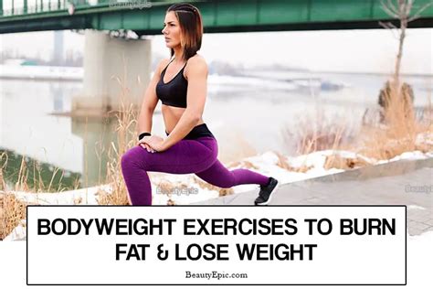 9 Best Bodyweight Exercises To Burn Fat And Lose Weight