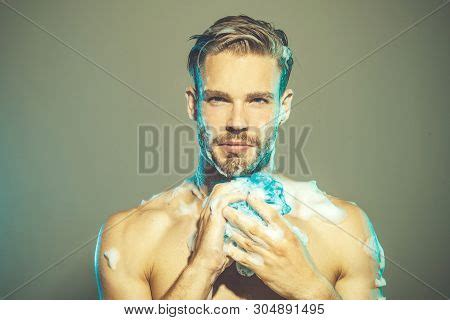 Sexy Man Taking Shower Image Photo Free Trial Bigstock